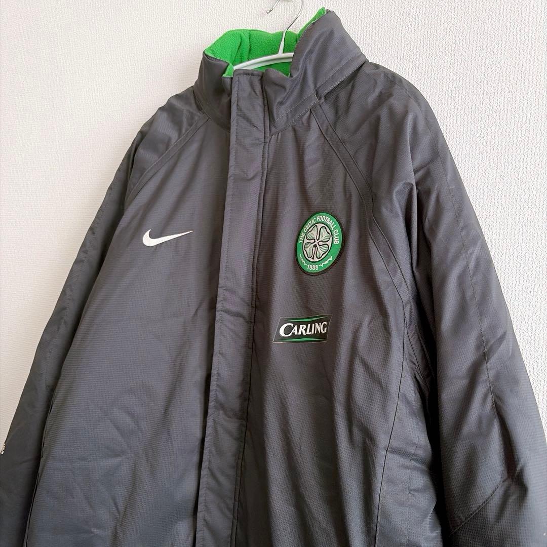 訳あり　ナイキ　ジャケット　NIKE セルティックFC 裏起毛　アウター　上着