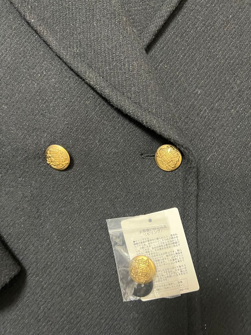 ★ドゥクラッセ★メタルボタン・ピーコート 新品◆試着のみ極美品◆深めポケット