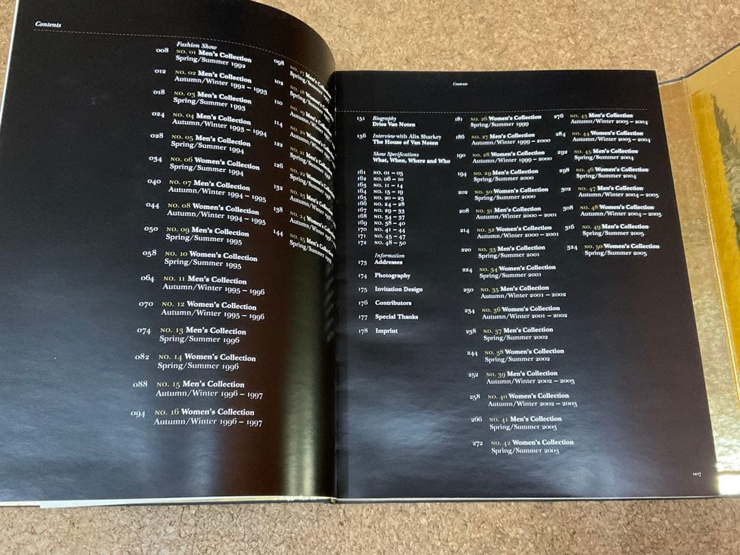 Dries Van Noten ドリス・ヴァン・ノッテン 作品集 アート