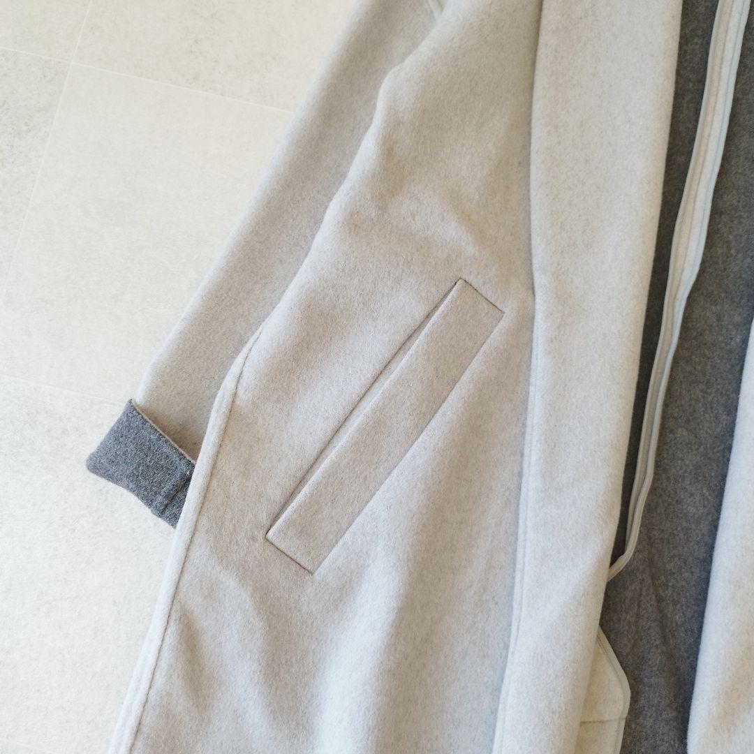 Dia grande様✨エンフォルド チェスターコート バイカラー ライトグレー