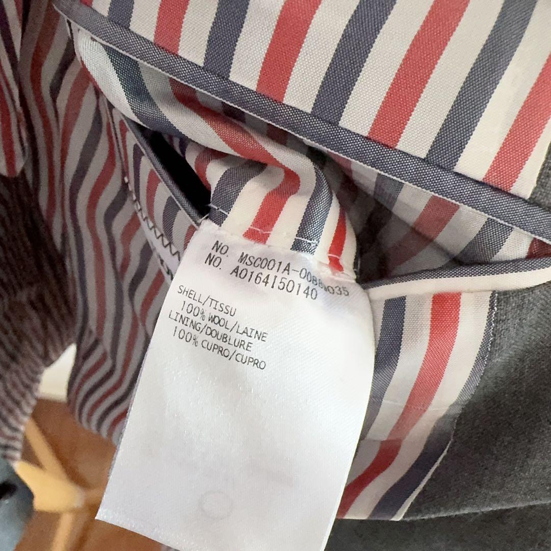 最終値下げ　Thom Browne トムブラウン　メンズ　スーツ　新品未使用