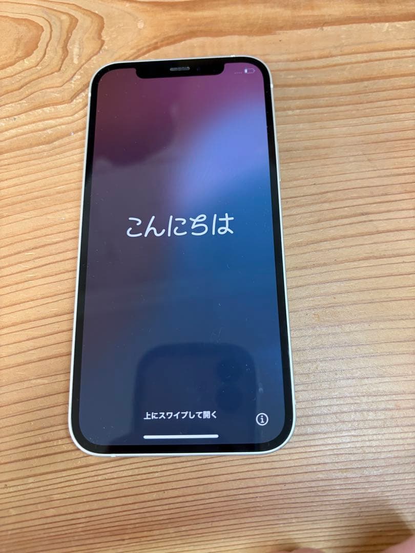 iPhone12 white simフリー