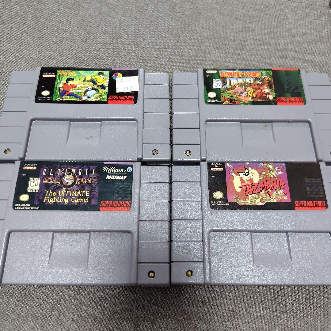 北米版スーパーファミコン　スーパーNintendoソフトセット