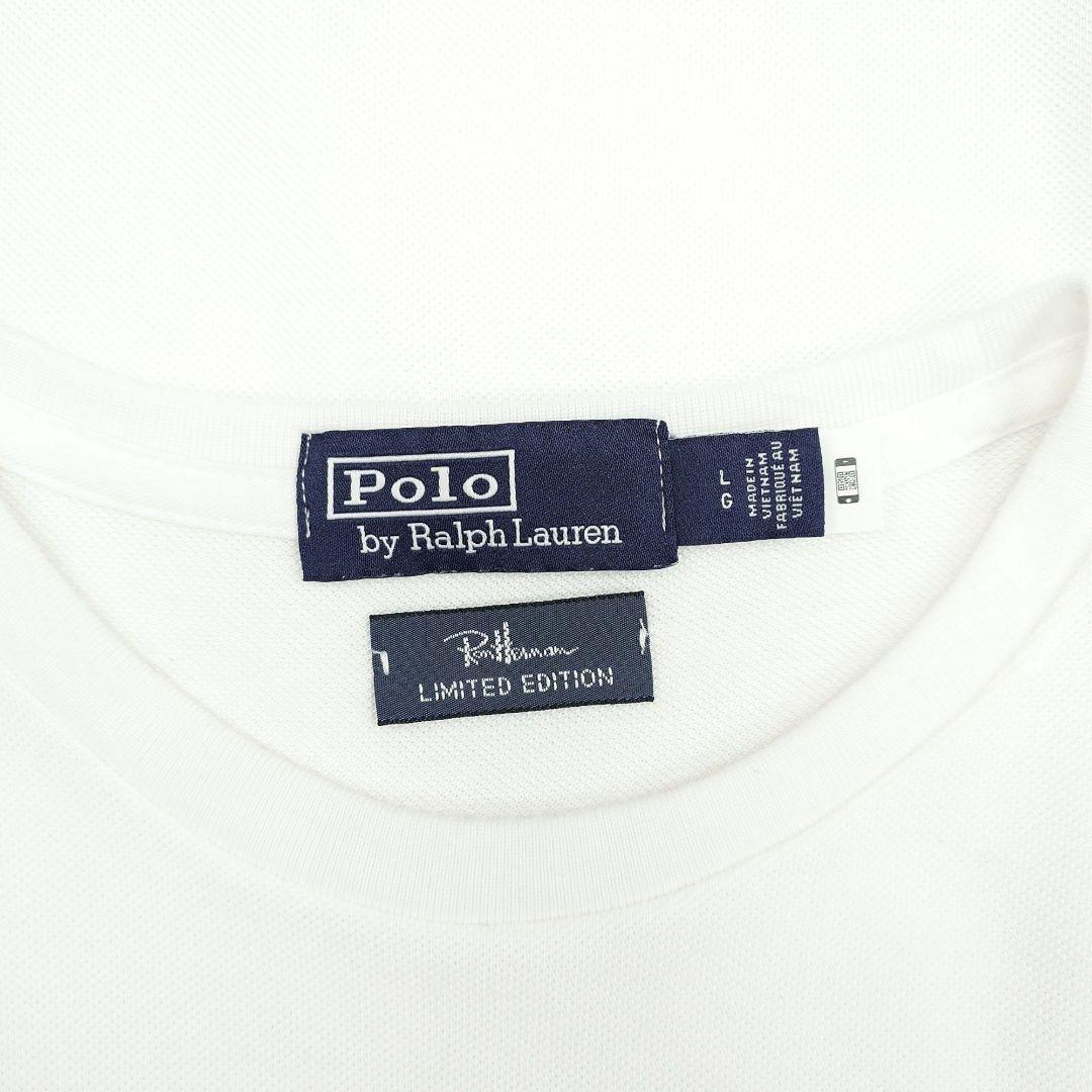 【別注】ロンハーマン ラルフローレン ホワイト ポケT Tシャツ Lサイズ 白