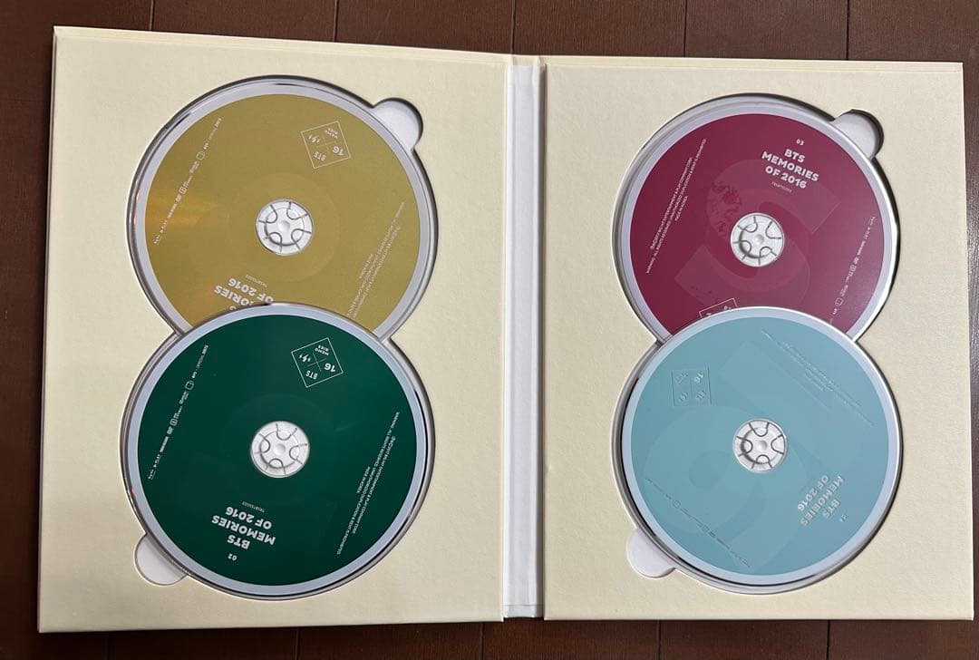 BTS MEMORIES OF 2016 DVD&フォトブックセットトレカ付き