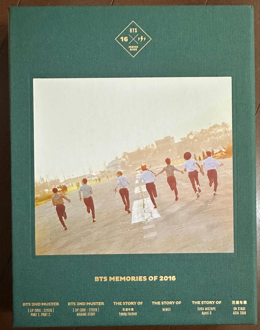 BTS MEMORIES OF 2016 DVD&フォトブックセットトレカ付き