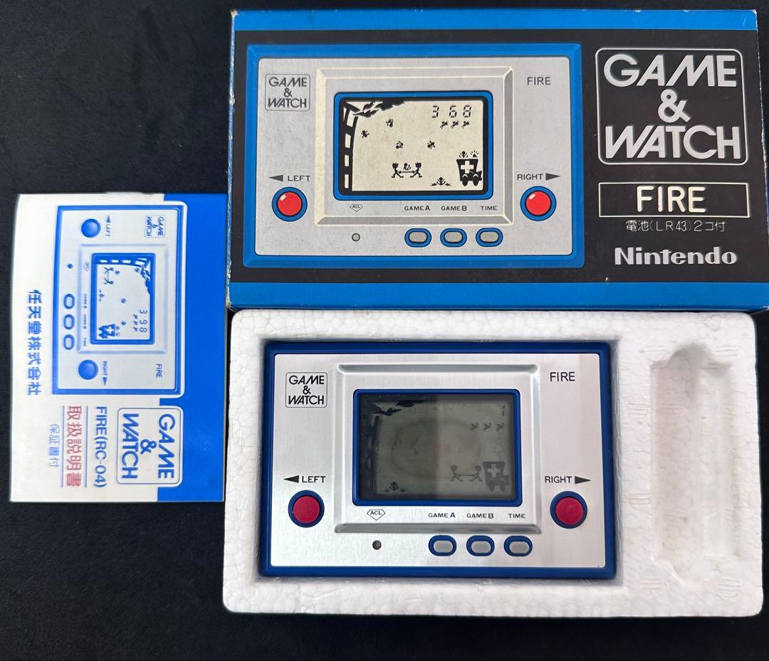 任天堂 ゲームウォッチ FIRE 1980年代 レトロゲーム