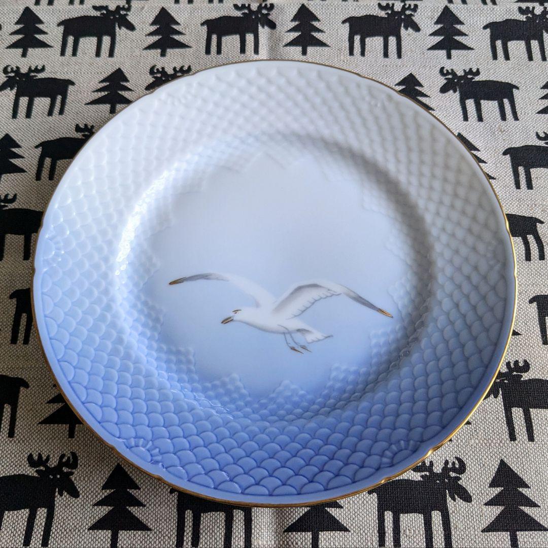 ●2枚set ビングオーグレンダール シーガル プレート22cm ④