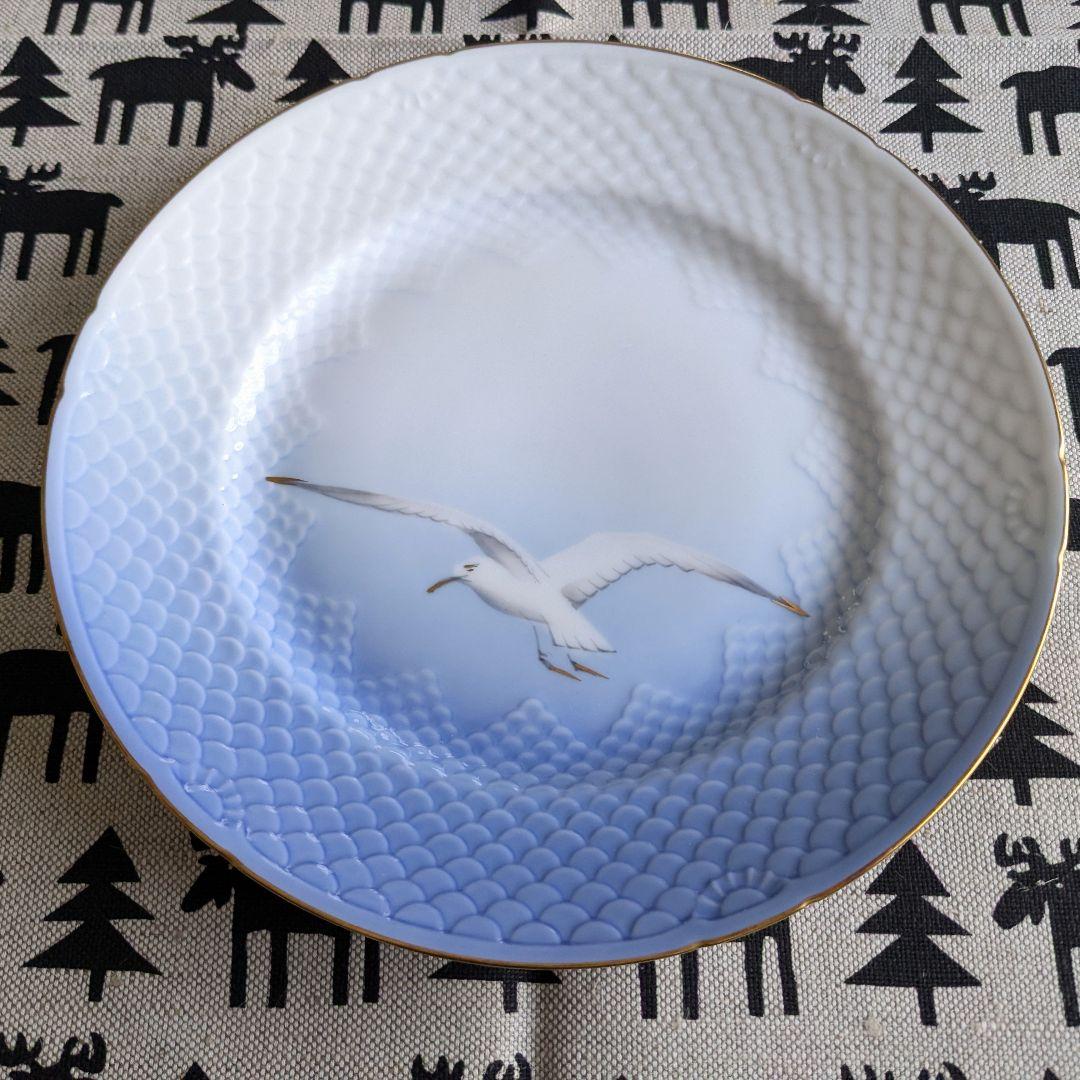 ●2枚set ビングオーグレンダール シーガル プレート22cm ④