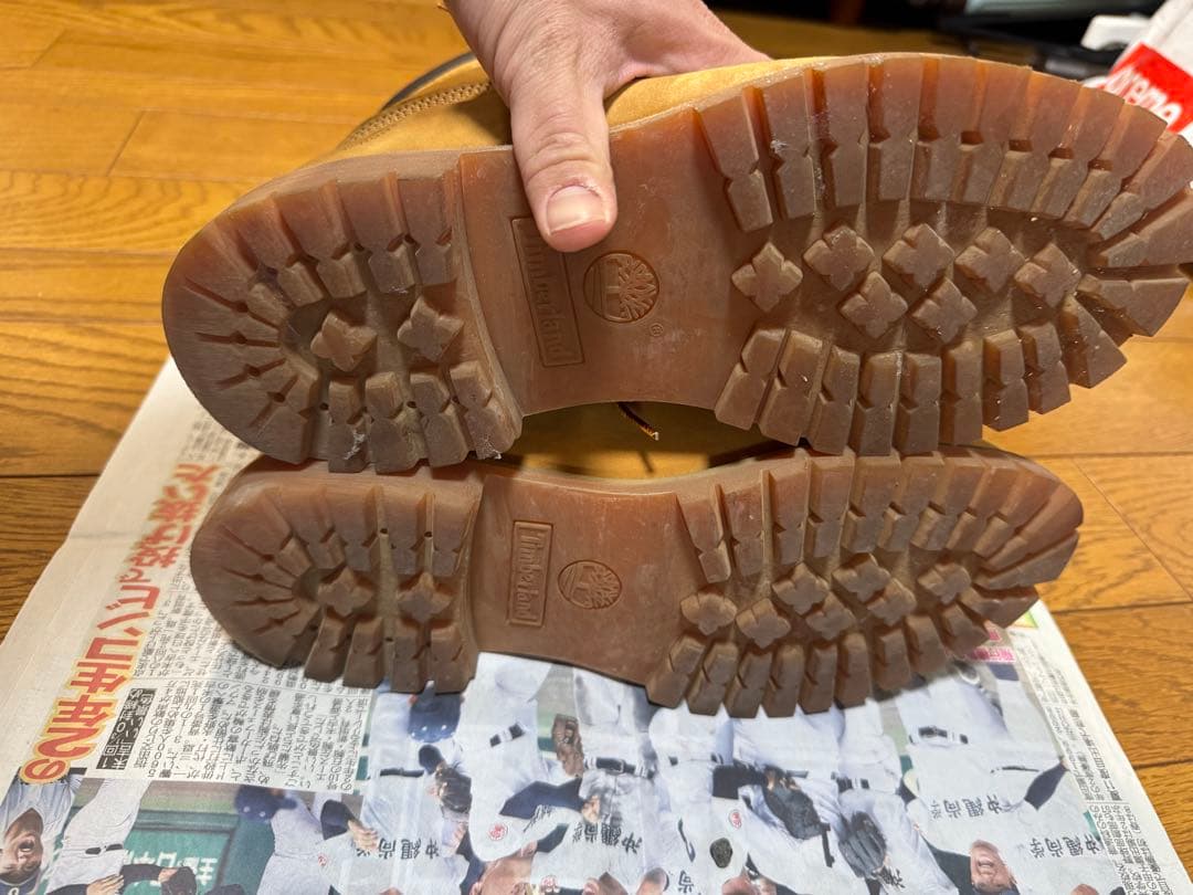 Timberland 防水スエードワークブーツ