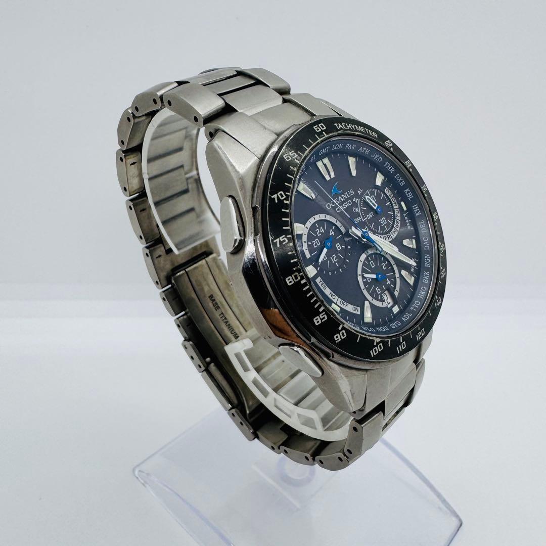 ✨CASIO✨OCEANUS✨ソーラー✨電波時計✨WA-10BAR✨腕時計✨