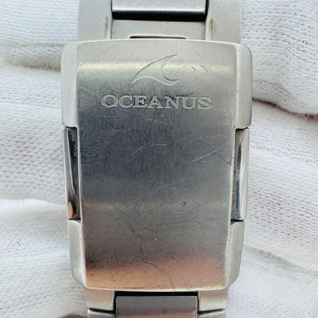 ✨CASIO✨OCEANUS✨ソーラー✨電波時計✨WA-10BAR✨腕時計✨