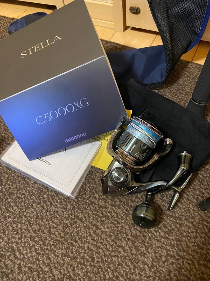 SHIMANO C5000XG スピニングリール セット