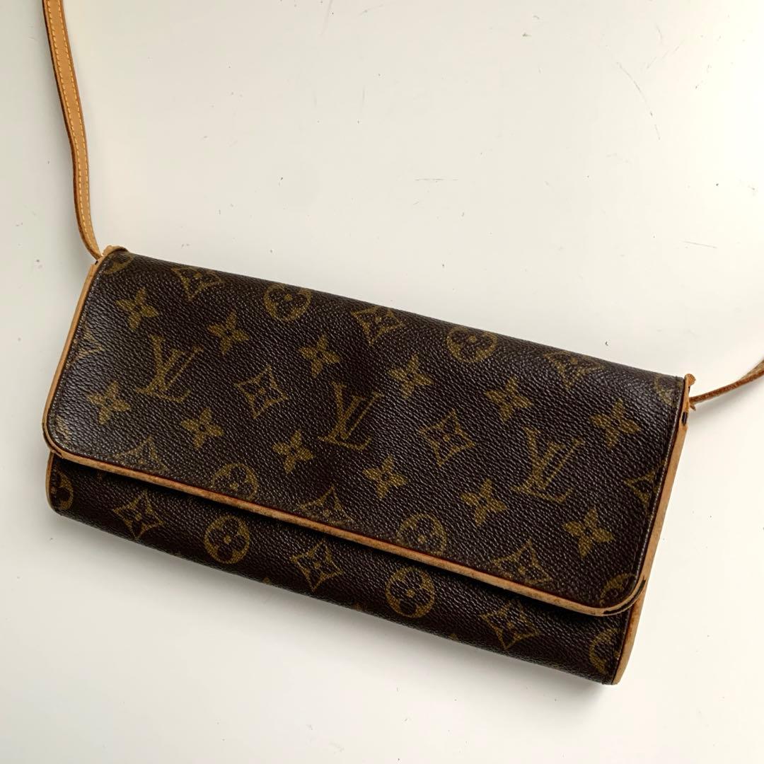 LOUIS VUITTON ルイヴィトン モノグラム ポシェットツインGM
