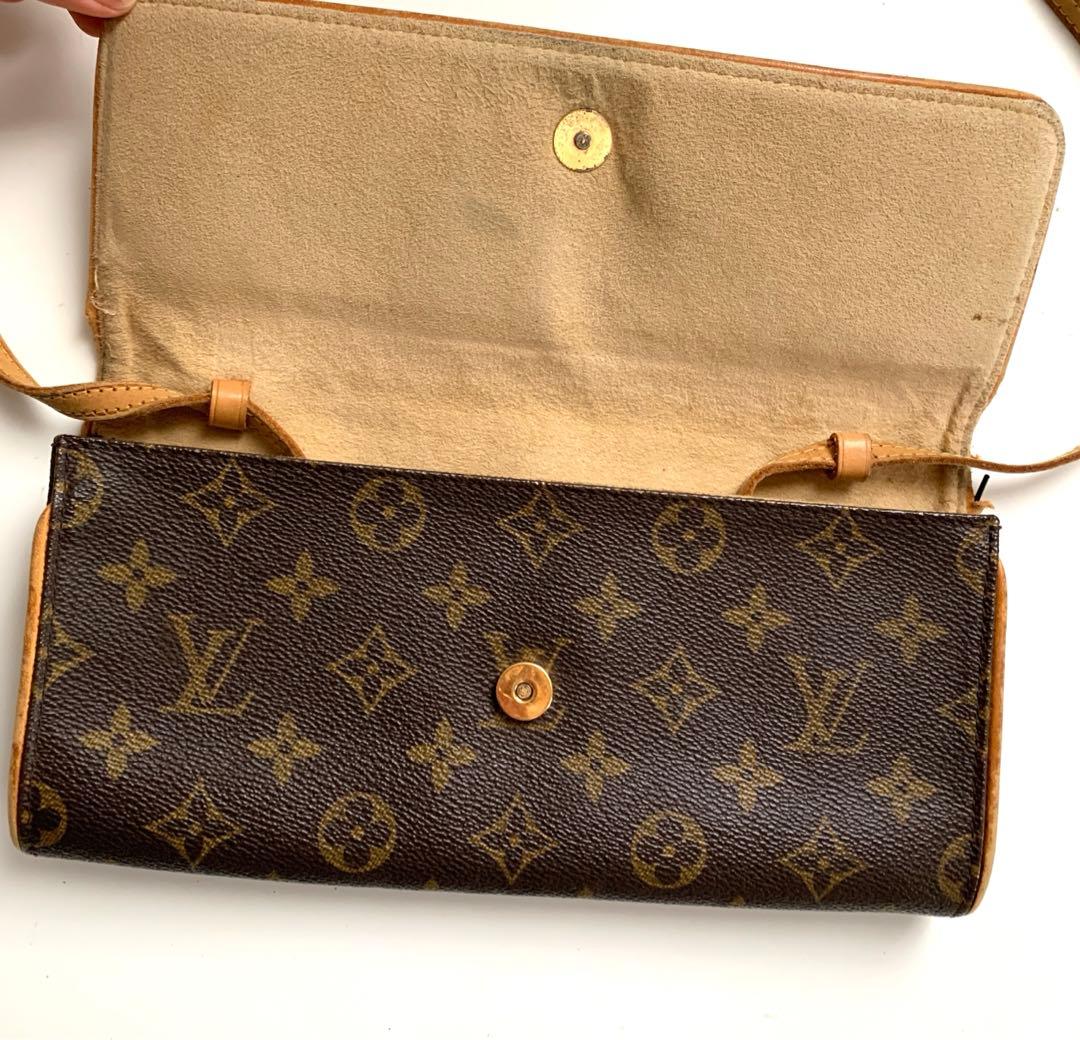LOUIS VUITTON ルイヴィトン モノグラム ポシェットツインGM