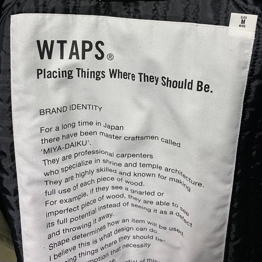 WTAPS ミリタリージャケット オリーブ