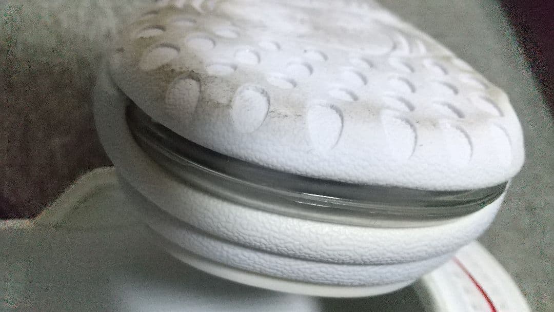 Nike エアクッションスポーツサンダル ホワイト/レッド