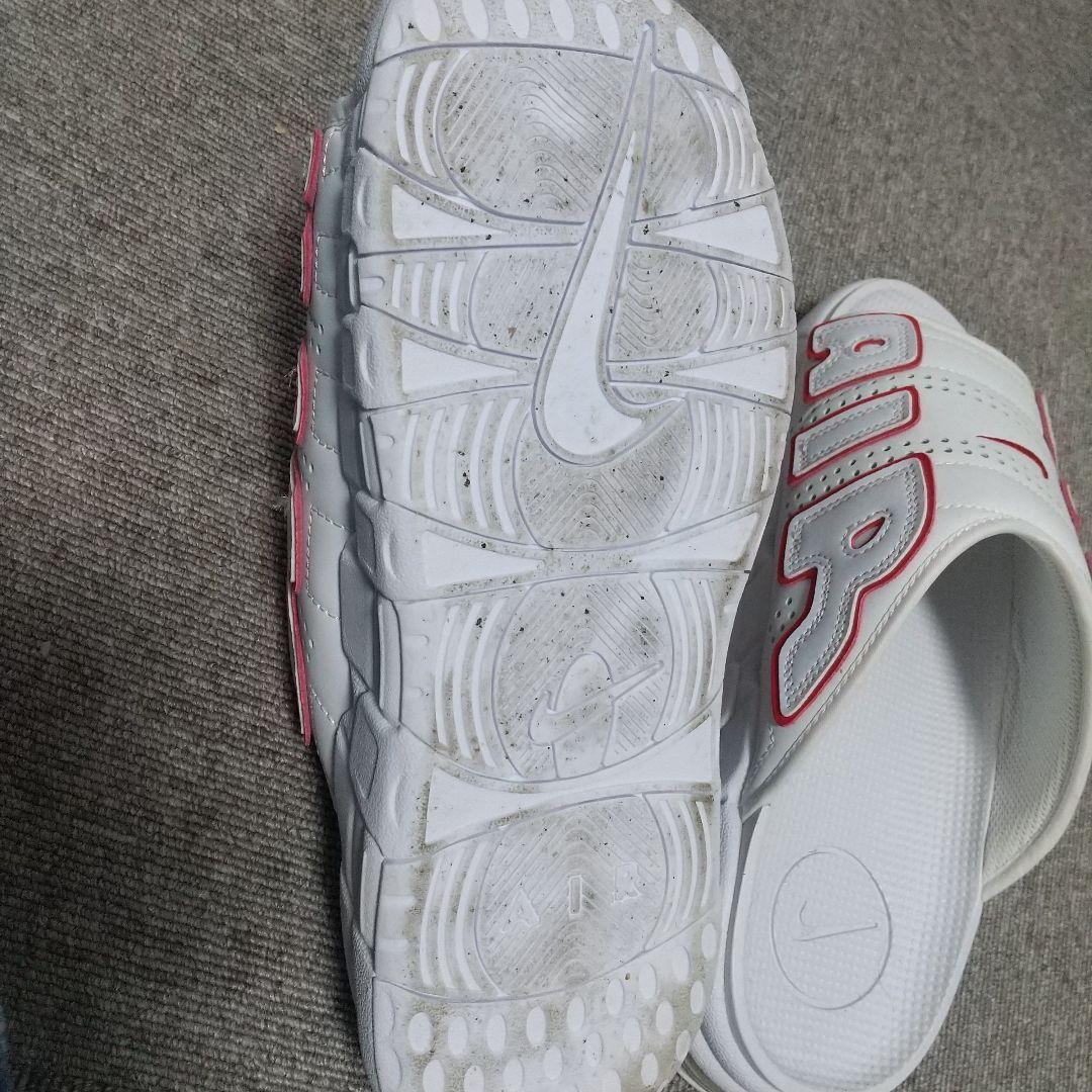 Nike エアクッションスポーツサンダル ホワイト/レッド