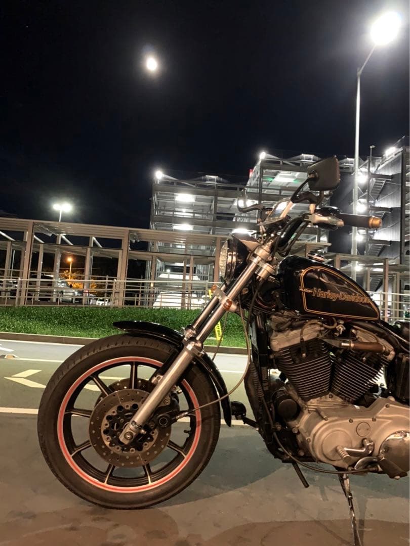 ~’03 スポーツスター AMF タンク 黒 2.25ガロンスモールタンク