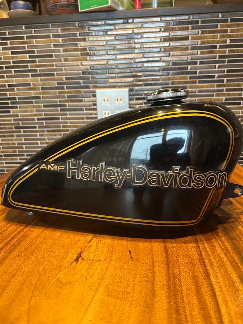 ~’03 スポーツスター AMF タンク 黒 2.25ガロンスモールタンク