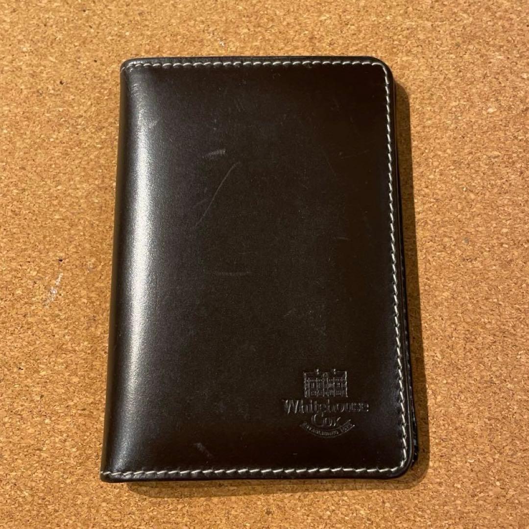 White house Cox⚫️USED財布・名刺入れ