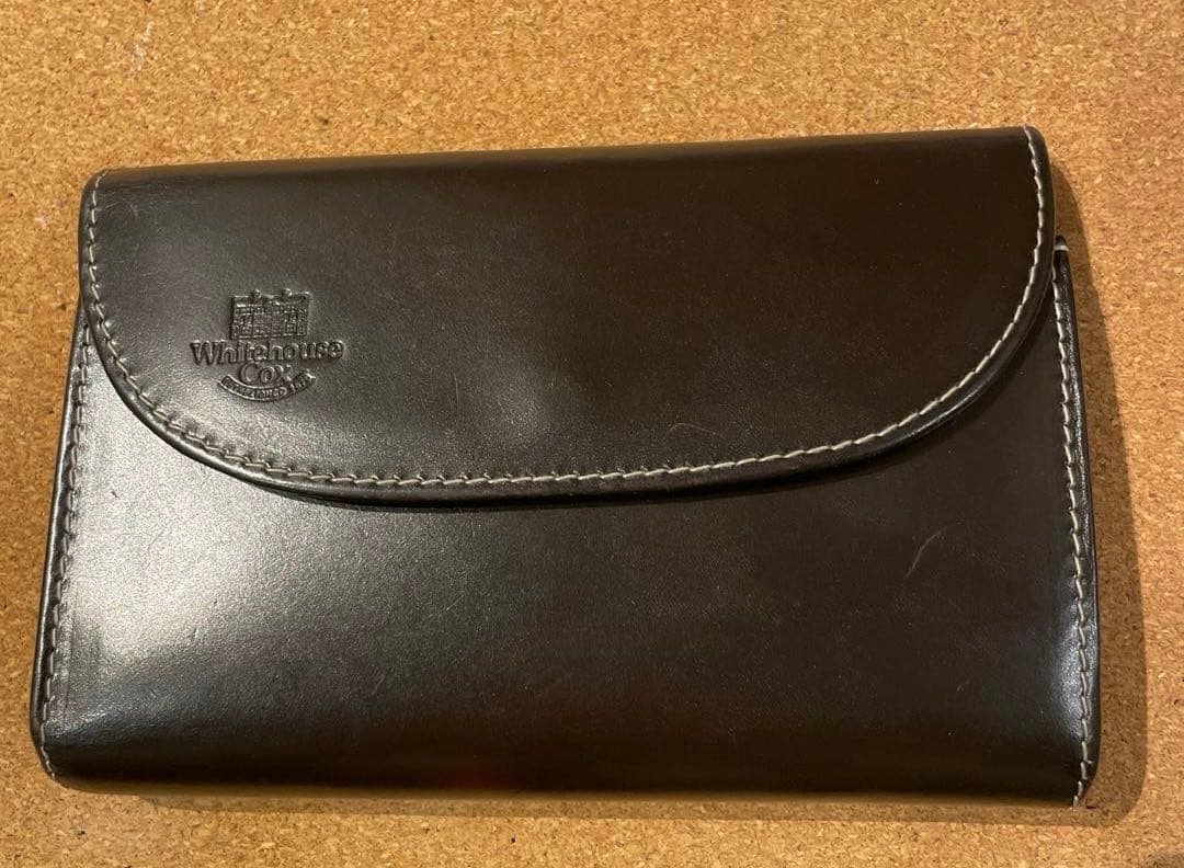 White house Cox⚫️USED財布・名刺入れ