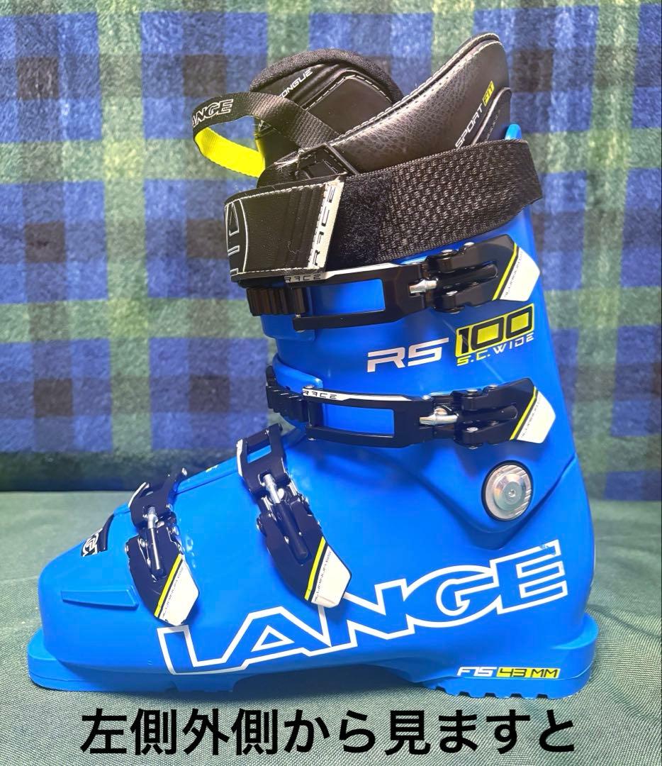 LANGEスキーブーツ RS100 S.C.ワイド28-28.5㎝