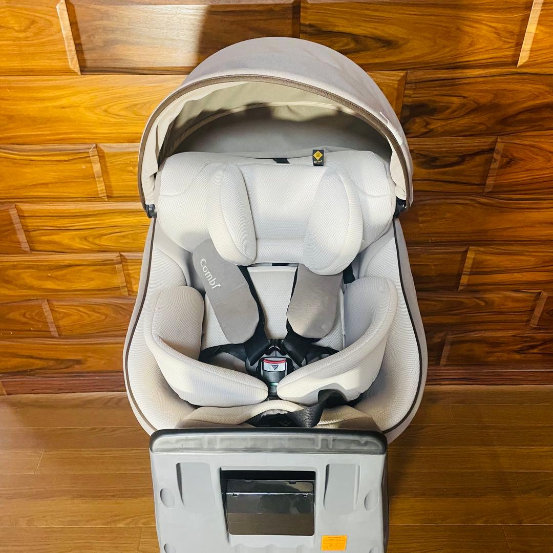 限定 クルムーヴ コンパクトISOFIX エッグショック tete a tete