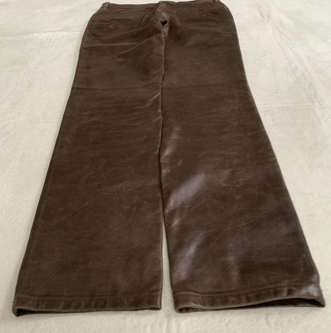 【最高級】ポールスミスコレクション / ゴートスキン レザーパンツ