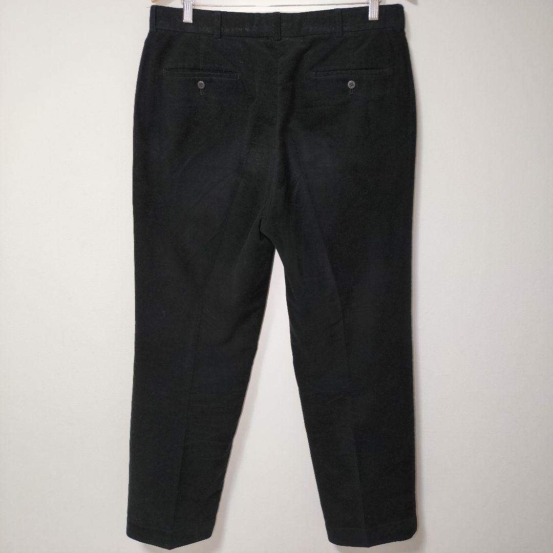 PoloRalphLauren ポロラルフローレン ベロア風スラックスパンツ L