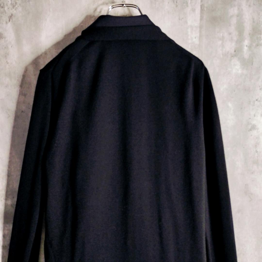 美品★sacai Suiting Mix レイヤード ドッキングスプリングコート