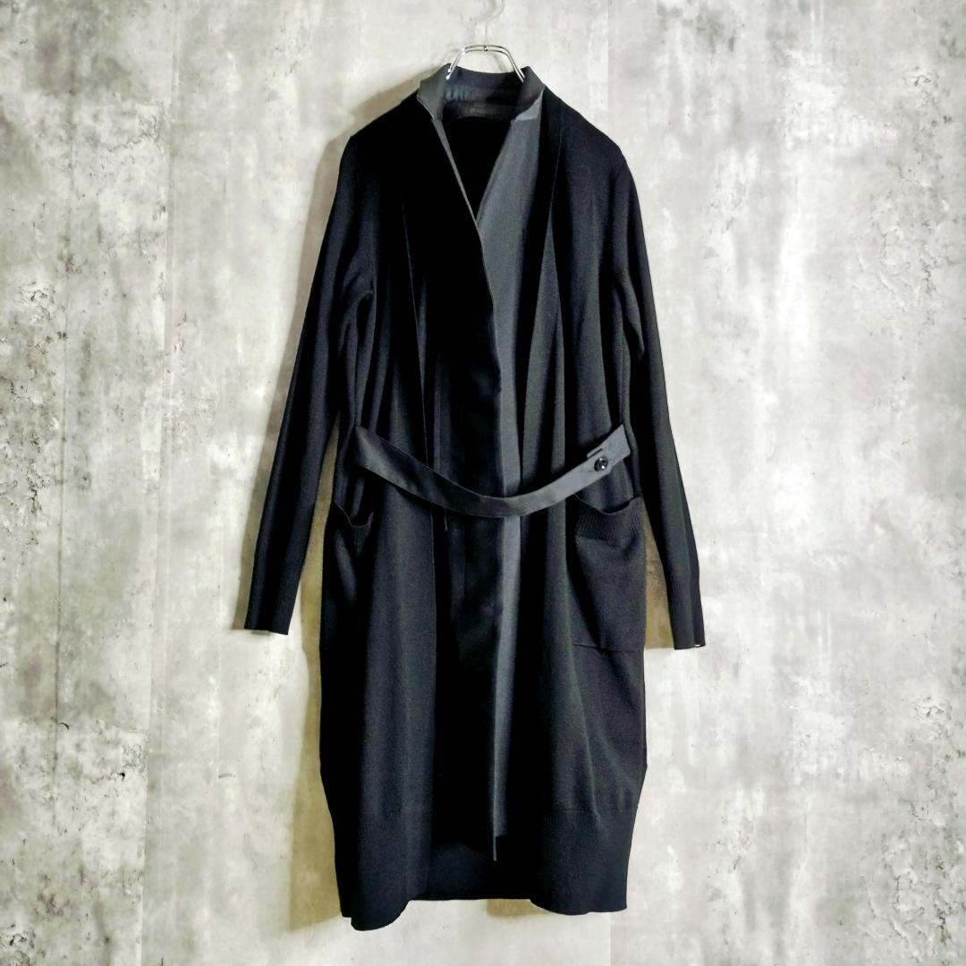 美品★sacai Suiting Mix レイヤード ドッキングスプリングコート