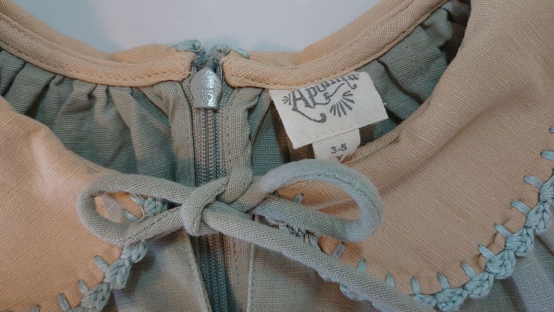 yaapon アポリナ　apolina　ワンピース　3-5y