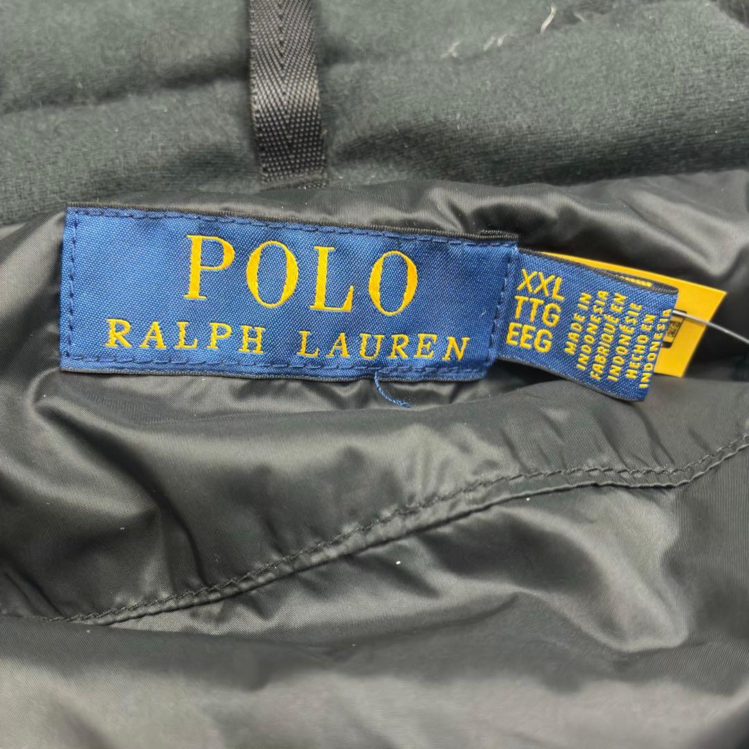 未使用 POLO RALPH LAUREN ダウン ベスト グレー XXL