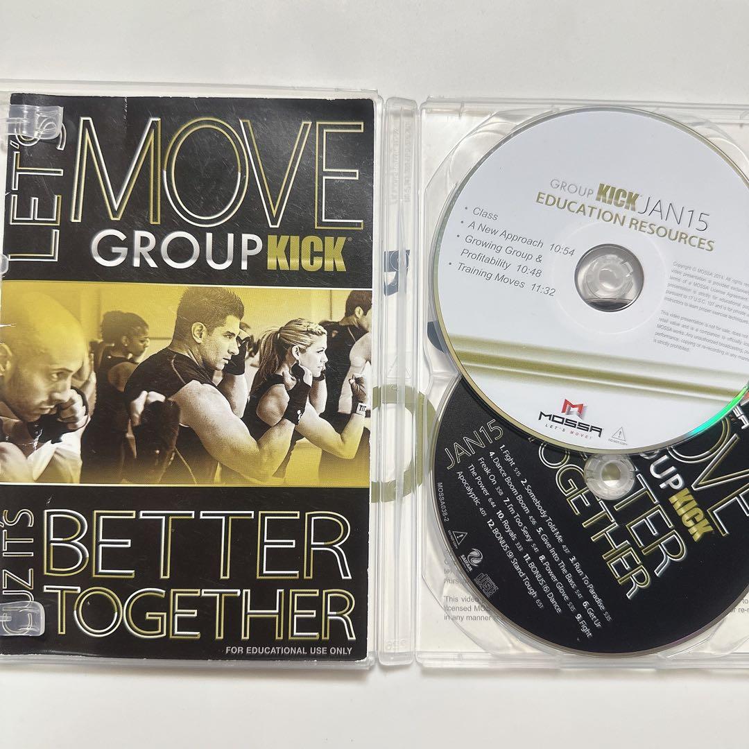 スポーツ・フィットネス Group kick JAN15 Mossa DVD
