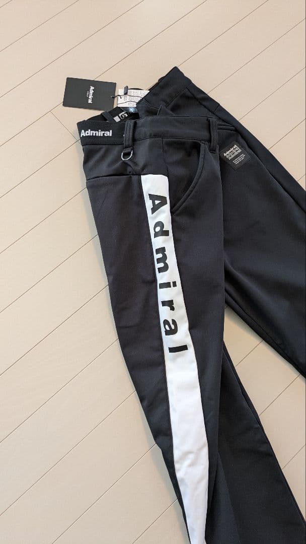 新品タグ付き Admiral ボンディングパンツ 撥水ストレッチ　裏起毛