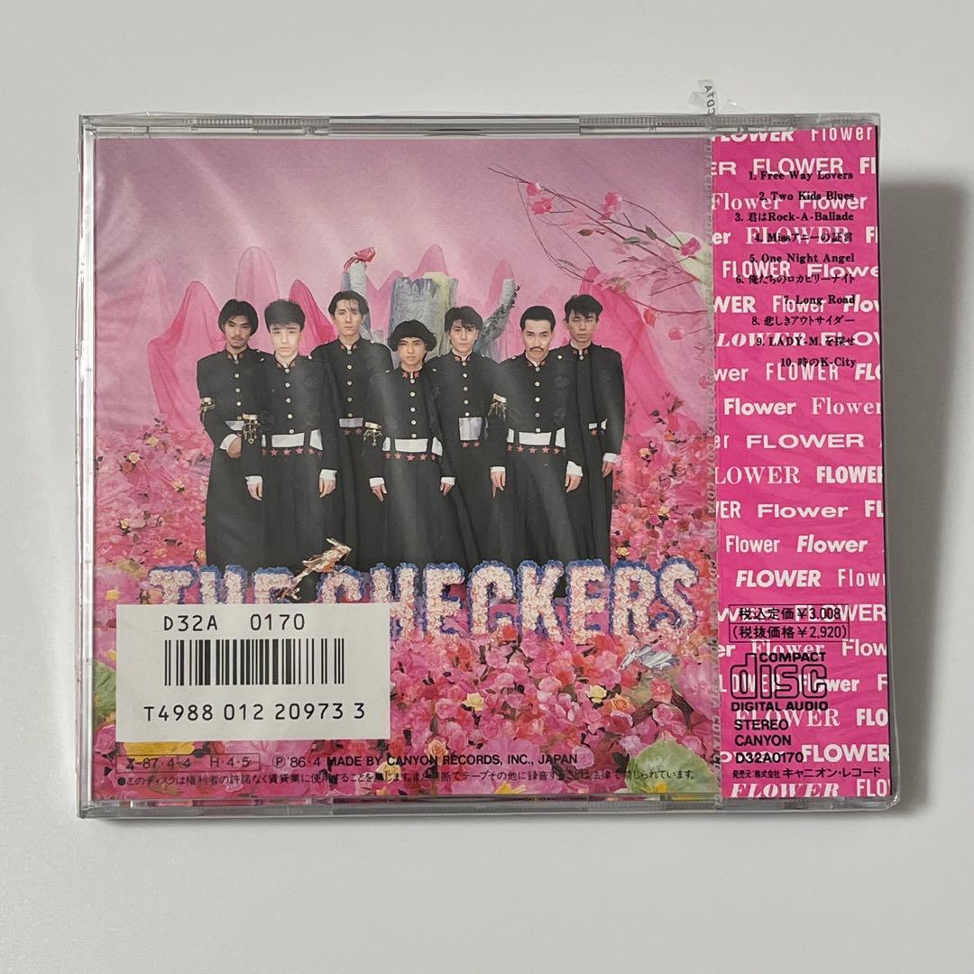 【新品・未開封・レア】チェッカーズ フラワー CD 藤井フミヤ CHECKERS