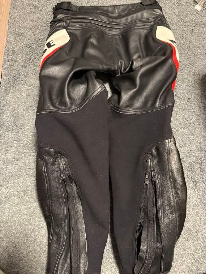 ダァちゃん　DAINESE 革ツナギ　上下セパレート　サイズ48