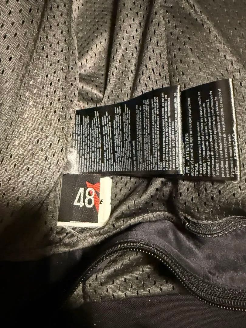 ダァちゃん　DAINESE 革ツナギ　上下セパレート　サイズ48