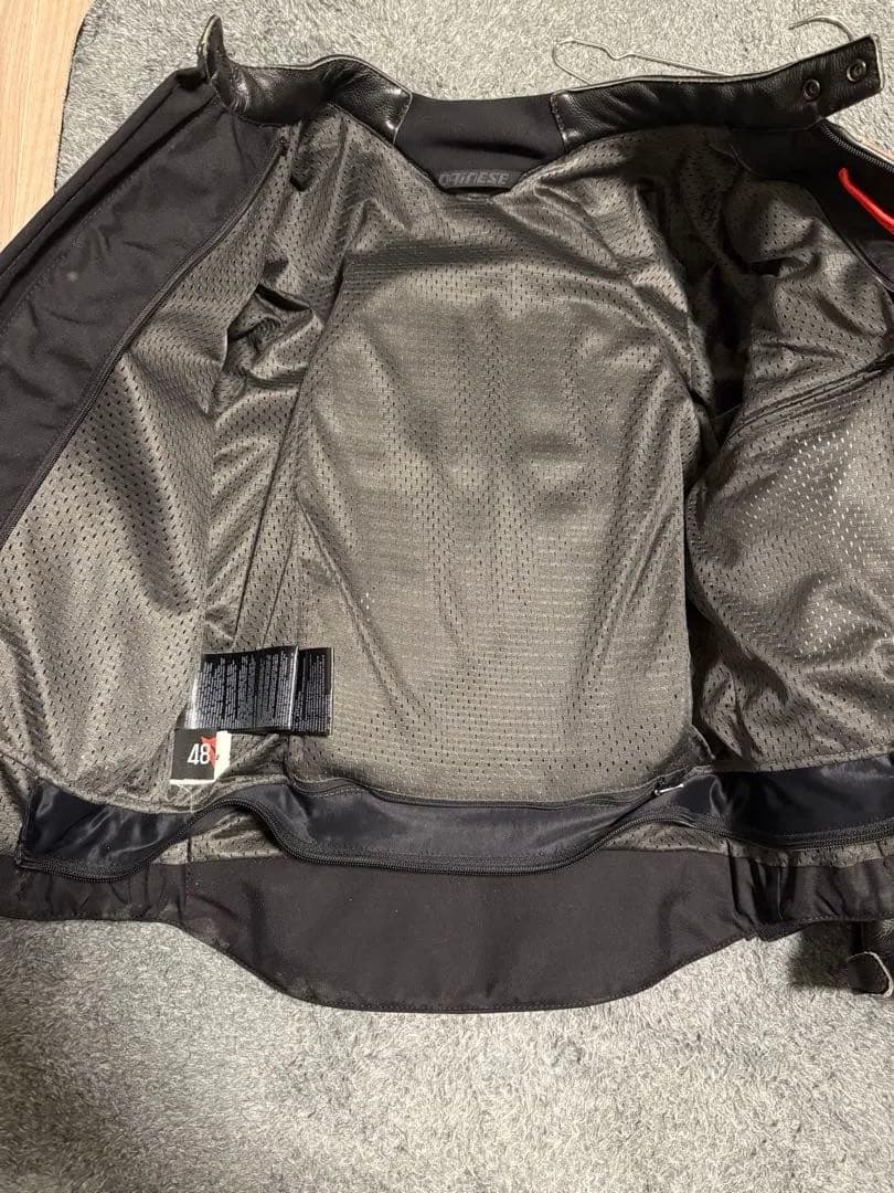 ダァちゃん　DAINESE 革ツナギ　上下セパレート　サイズ48