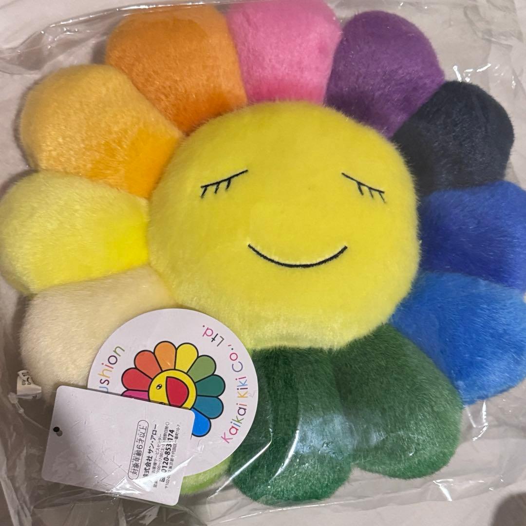 村上隆 カイカイキキ お花クッション ミニ