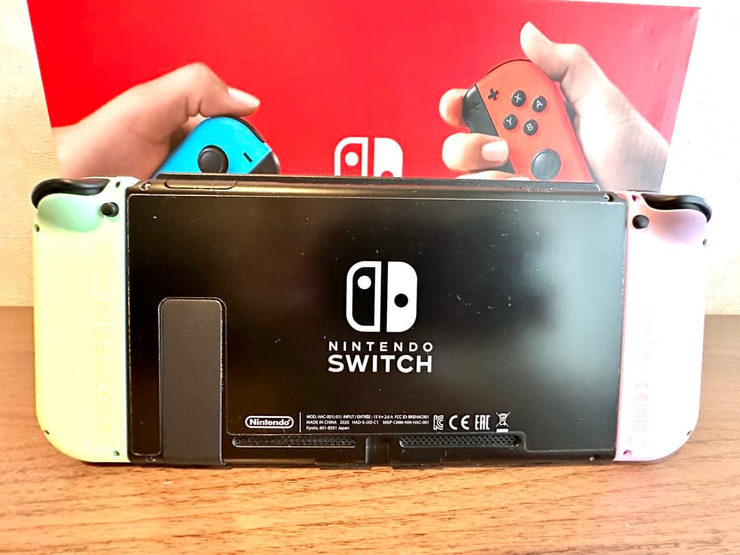 【良品】Nintendo Switch 本体 おまけ付き コントローラ変更済み