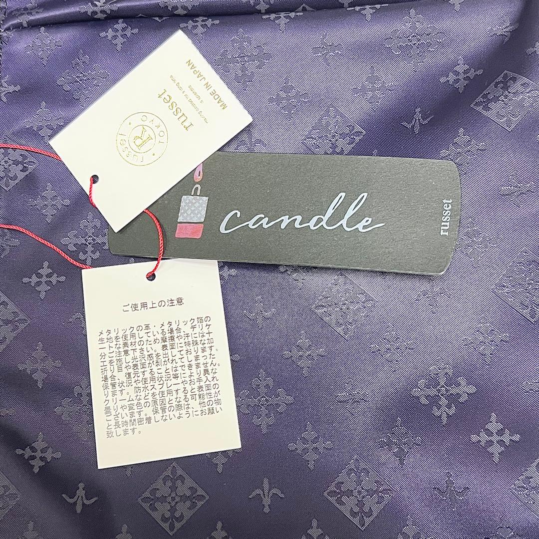 新品タグ付！新色russet 2way CANDLEバッグCE300 mi098