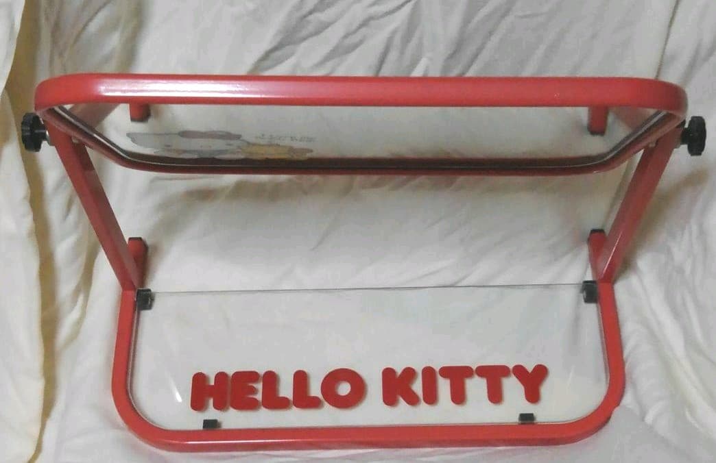 ハローキティ　スタンドミラー　サンリオ　昭和レトロ　鏡