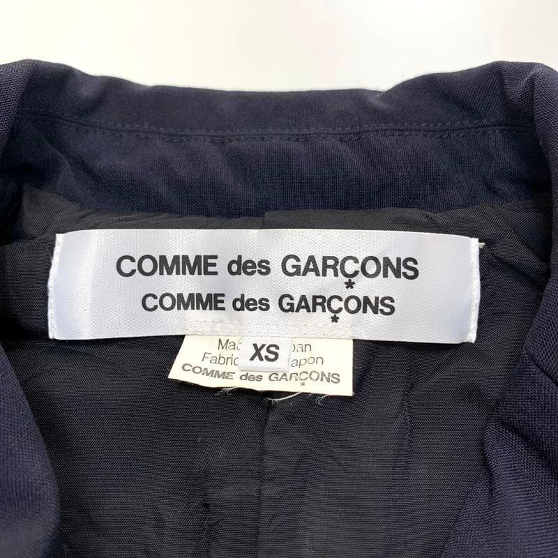 11aw コムコム コムデギャルソン 装飾ギャザー タック プリーツ ジャケット