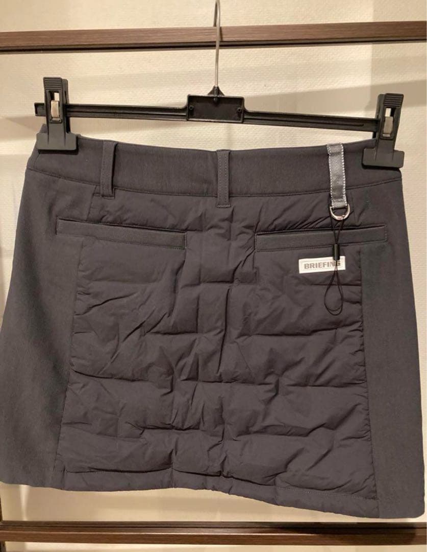 一回使用　BRIEFING スカートとレッグウォーマーセット グレー