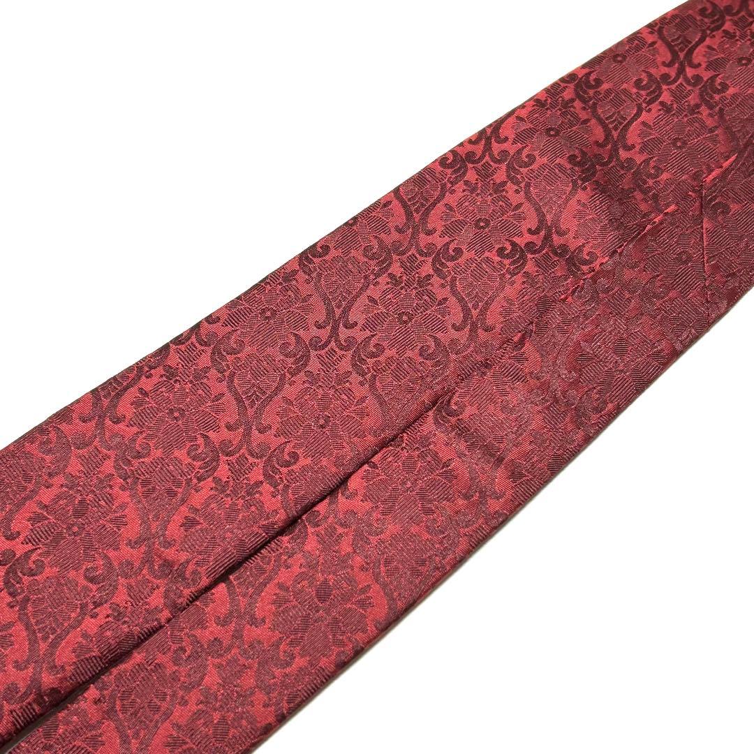 【未使用に近い✨】DOLCE&GABBANA ネクタイ 花柄 ジャガード ナロー