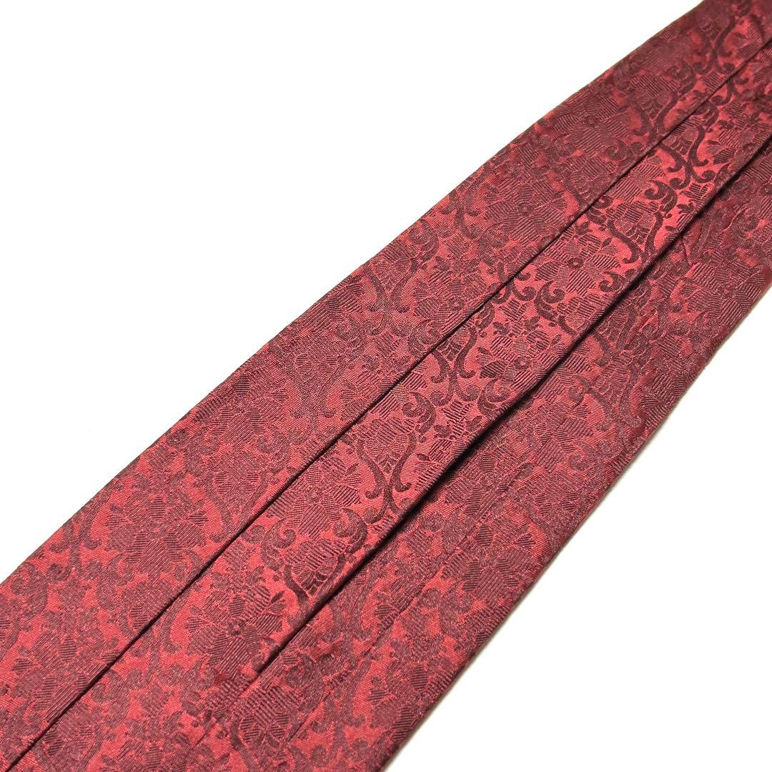 【未使用に近い✨】DOLCE&GABBANA ネクタイ 花柄 ジャガード ナロー