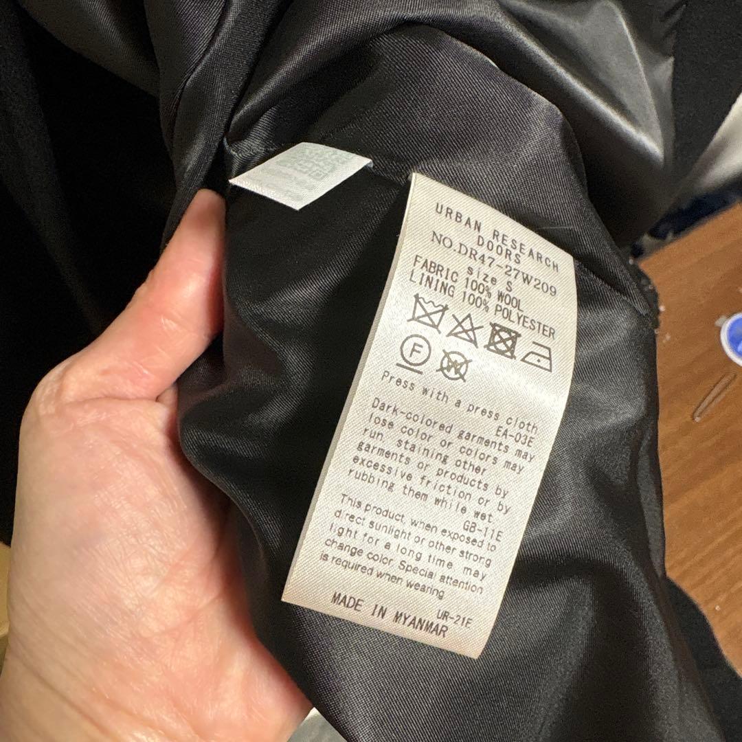 URBAN RESEARCH DOORSバルマカーンロングコート試着のみ