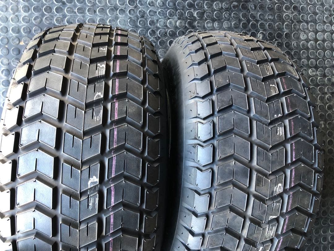 ジャイロ2スト 4穴　10インチワイドホイール　タイヤ未走行　PCD110